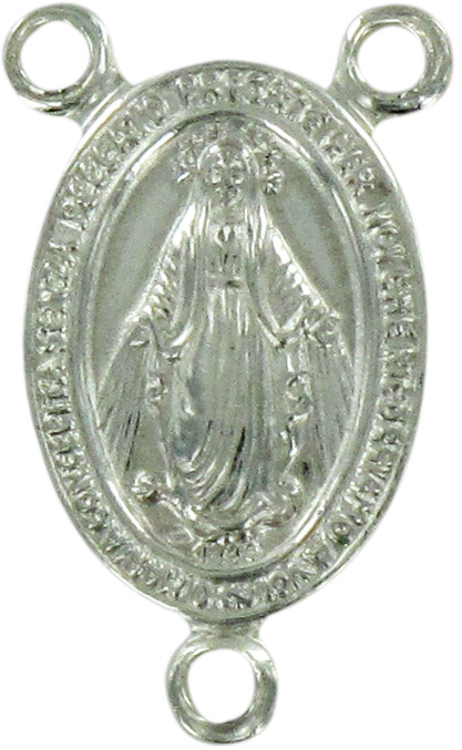 Crociera Fatima in Metallo per Rosario Fai da Te Confezione da 100 Pezzi 1,8 cm