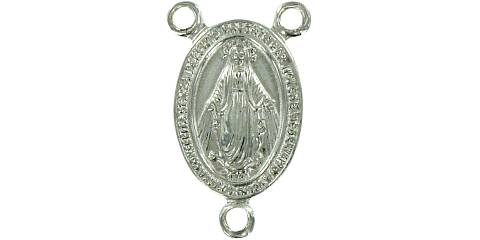 Crociera Miracolosa in argento 925 per rosario fai da te - 2 x 1 cm