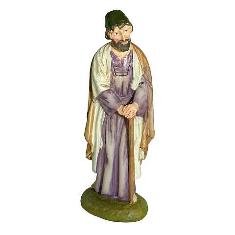 Statuine presepe: San Giuseppe linea Martino Landi per presepe da cm 10