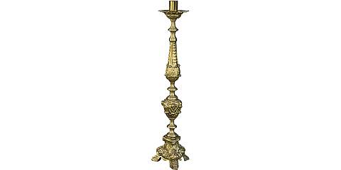 Candeliere in bronzo Barocco ricco - 80 cm