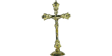 Croce su candeliere - 38 cm