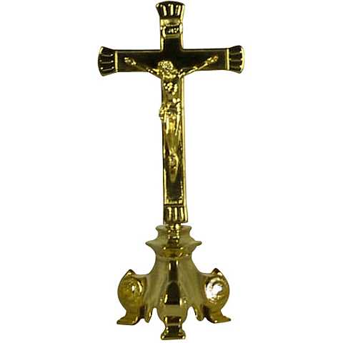 Croce su candeliere - 30 cm