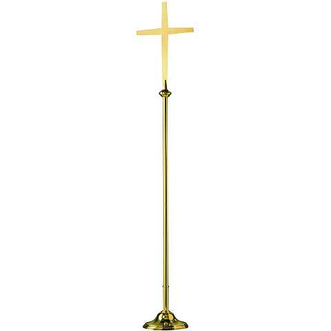 Croce da altare in ottone - 142 cm - Molina
