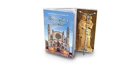Libretto con rosario Basilica Santa Maria del Mar - spagnolo