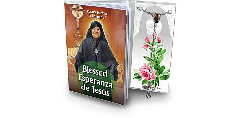 Libretto con Rosario Beata Speranza di Gesù - inglese