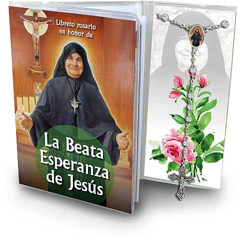 Libretto con Rosario Beata Speranza di Gesù - spagnolo