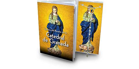 Libretto con rosario Cattedrale di Granada - spagnolo