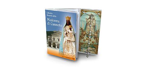 Libretto con rosario Santuario Mariano di Maria Santissima di Canneto - italiano
