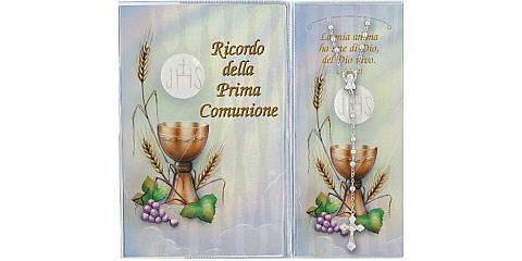 Bomboniera Comunione Libretto Ricordo Della Prima Comunione Con Rosario Testi In Maltese 7100coma Ferrari Arrighetti