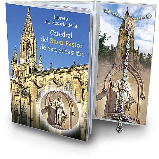 Libretto con rosario Cattedrale di San Sebastian - spagnolo