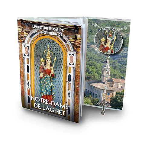 Libretto con Rosario Notre Dame de Laghet - francese