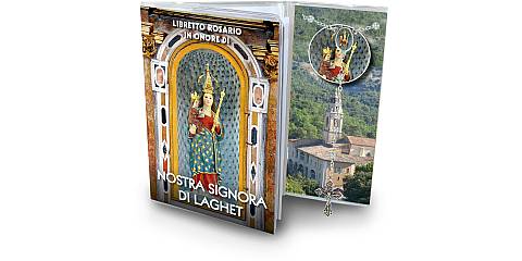 Libretto con Rosario Notre Dame de Laghet - italiano
