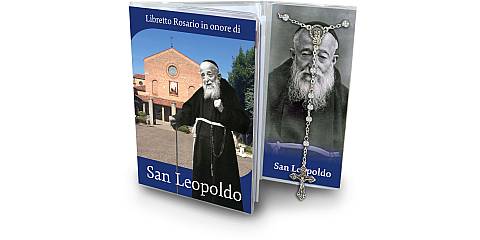 Libretto con Rosario San Leopoldo - italiano