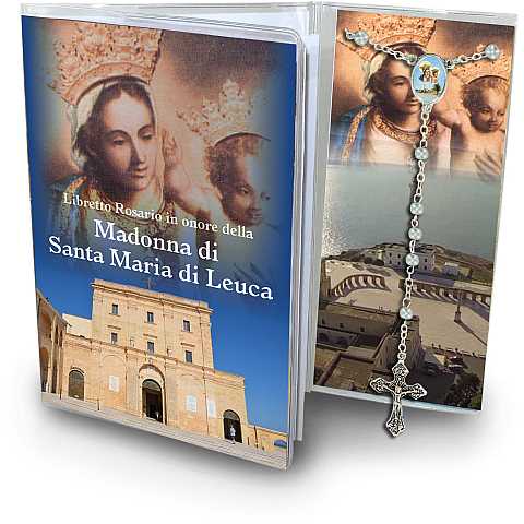 Libretto con Rosario Madonna di Santa Maria di Leuca - Italiano