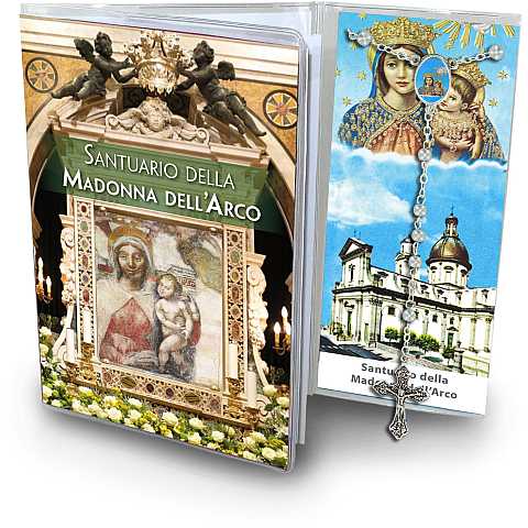 Libretto con rosario Santuario Madonna dell'Arco - Italiano