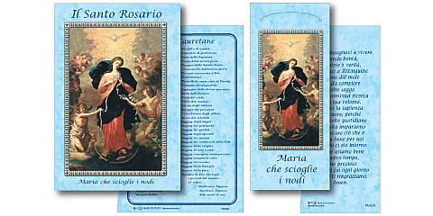 Libretto con Rosario Maria che scioglie i nodi - italiano