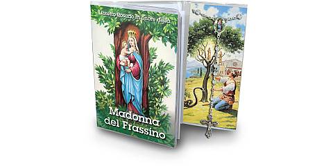Libretto con Rosario Madonna del Frassino - italiano