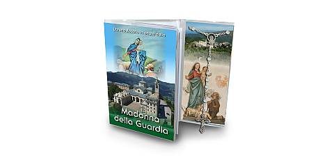 Libretto con rosario Madonna della Guardia (GenovA - italiano