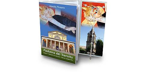 Libretto con rosario Madonna del Transito - Italiano