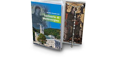 Libretto con rosario Santuario di Montevergine - Italiano