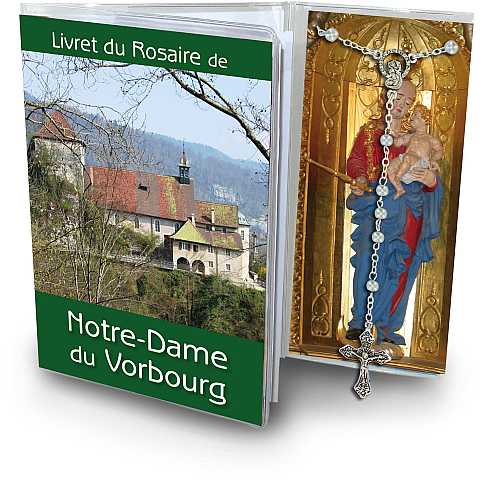 Libretto con Rosario Santuario di Notre Dame du Vorbourg - francese