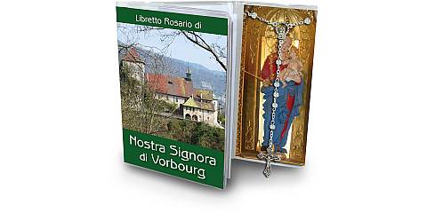 Libretto con Rosario santuario di Notre Dame du Vorbourg - italiano