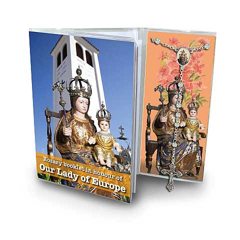 Libretto con rosario Nostra Signora dell'Europa (GibilterrA - inglese