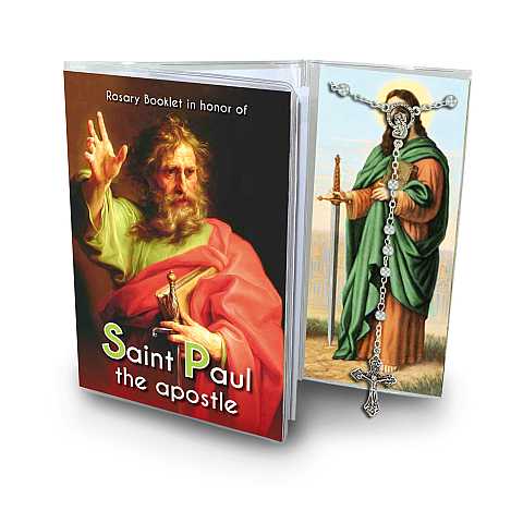 Libretto con rosario San Paolo apostolo – inglese
