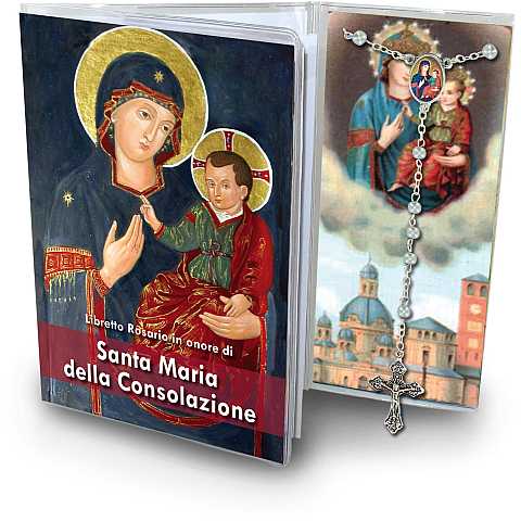 Libretto con rosario Santa Maria della Consolazione - Italiano