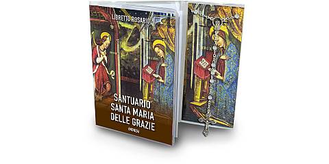 Libretto con Rosario Santuario di Santa Maria delle Grazie - italiano