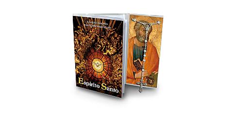 Libretto con rosario Spirito Santo - portoghese