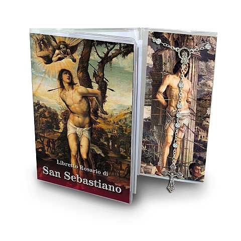 Libretto con rosario San Sebastiano – italiano