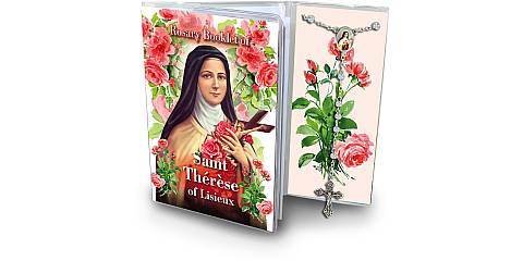 Libretto con rosario Santa Teresa di Lisieux - inglese