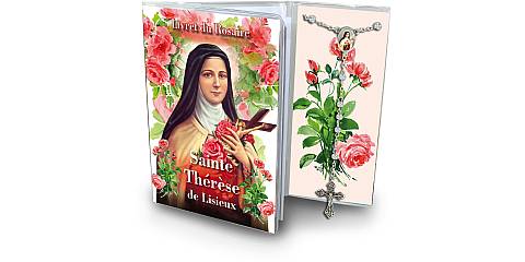 Libretto con rosario Santa Teresa di Lisieux - francese