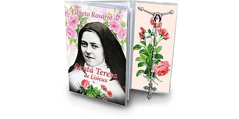 Libretto con Rosario Santa Teresa di Lisieux - spagnolo