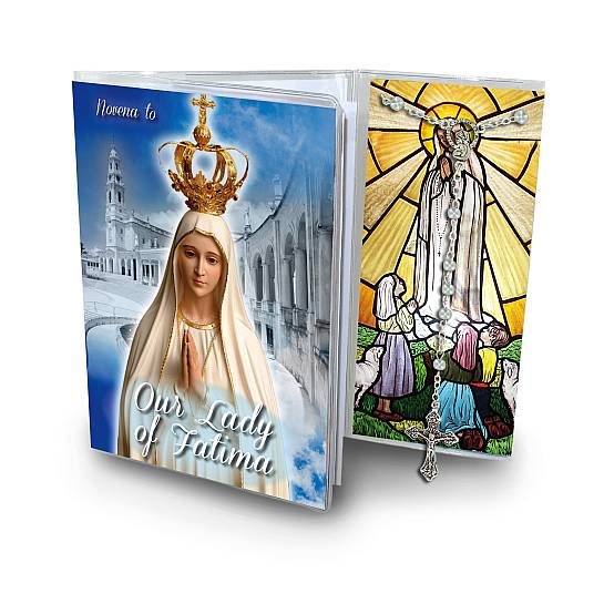 Libretto Novena alla Madonna di Fatima con rosario - inglese