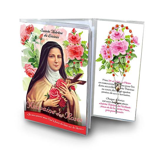 Novena Delle Rose Santa Teresa Di Lisieux Libretto 'Novena delle Rose' con rosario dedicato a S. Teresa di