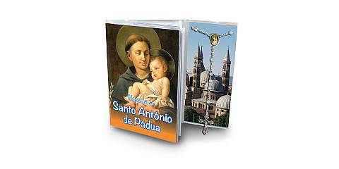 Libretto Novena a Sant Antonio di Padova con rosario - portoghese