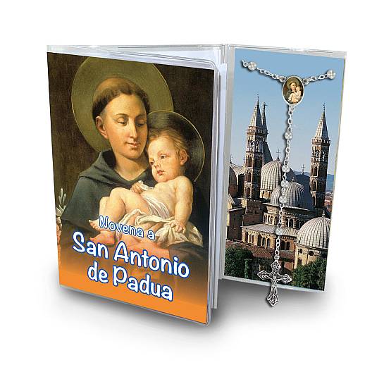 Libretto Novena a Sant Antonio di Padova con rosario - spagnolo