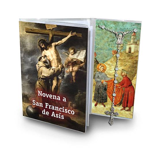 Libretto novena a San Francesco d'Assisi con rosario - spagnolo