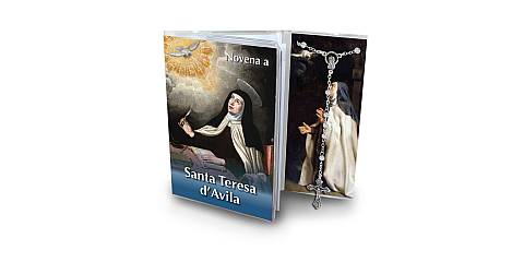 Libretto novena a Santa Teresa Avila con rosario - italiano