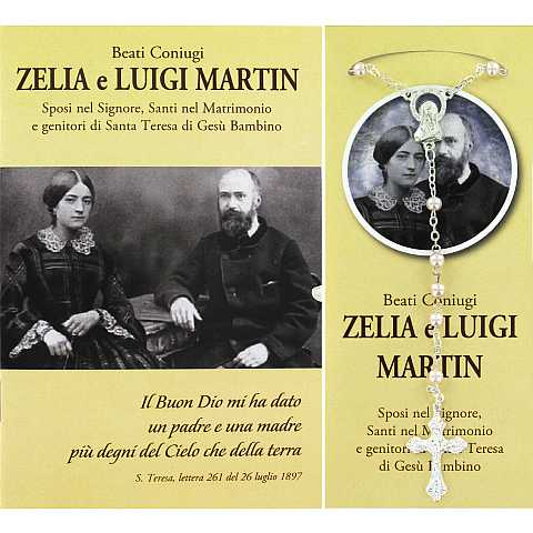Libretto storia dei coniugi Martin e rosario - italiano