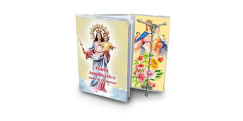 Libretto preghiere alla Madonna Ausiliatrice  e rosario - italiano 