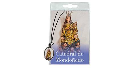 Medaglia Catedral de Mondonedo con laccio e preghiera in spagnolo