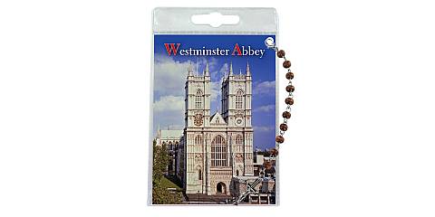 Decina dell Abbazia di Westminster con blister trasparente e preghiera in inglese