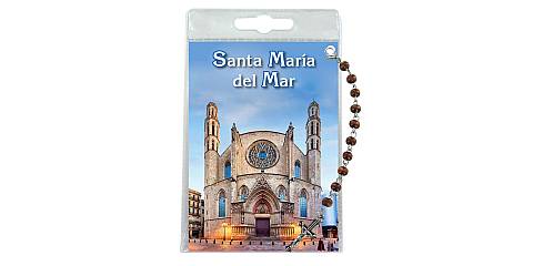 Decina Basilica di Santa Maria del Mar con preghiera in spagnolo