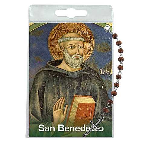 Decina di San Benedetto con blister e preghiera