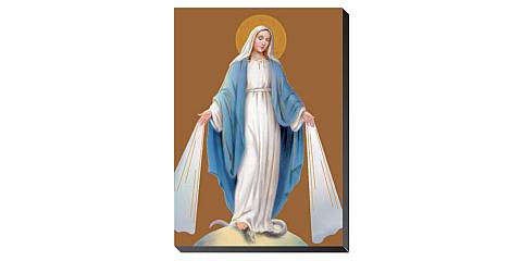 Icona Madonna Miracolosa da tavolo - 9,5 x 6,3 cm
