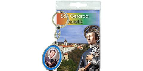 Portachiavi Santuario San Gerardo Maiella con preghiera in italiano