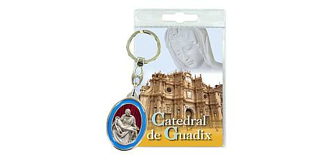 Portachiavi Catedral de Guadix con preghiera in spagnolo